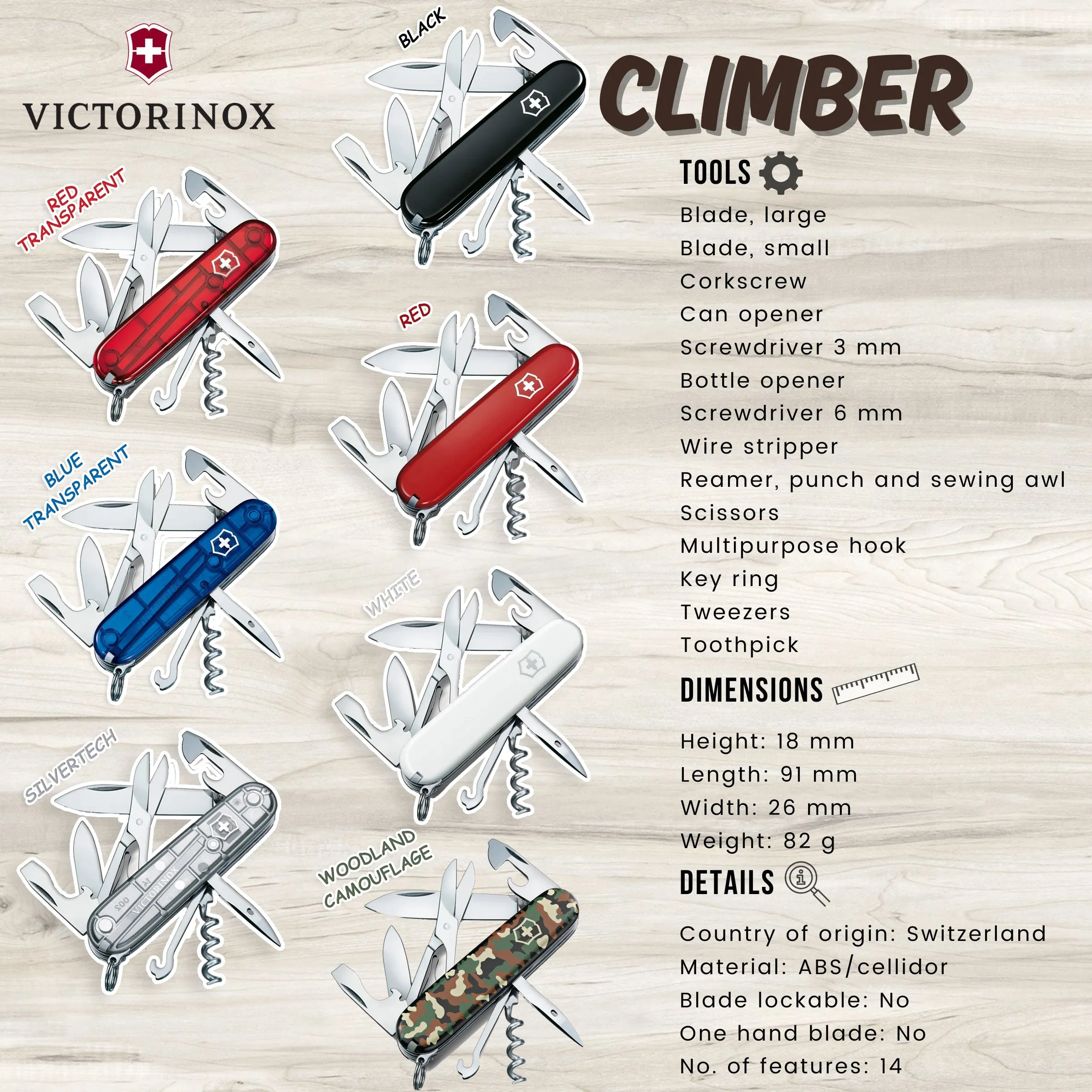 Victorinox Climber | Multi-tool