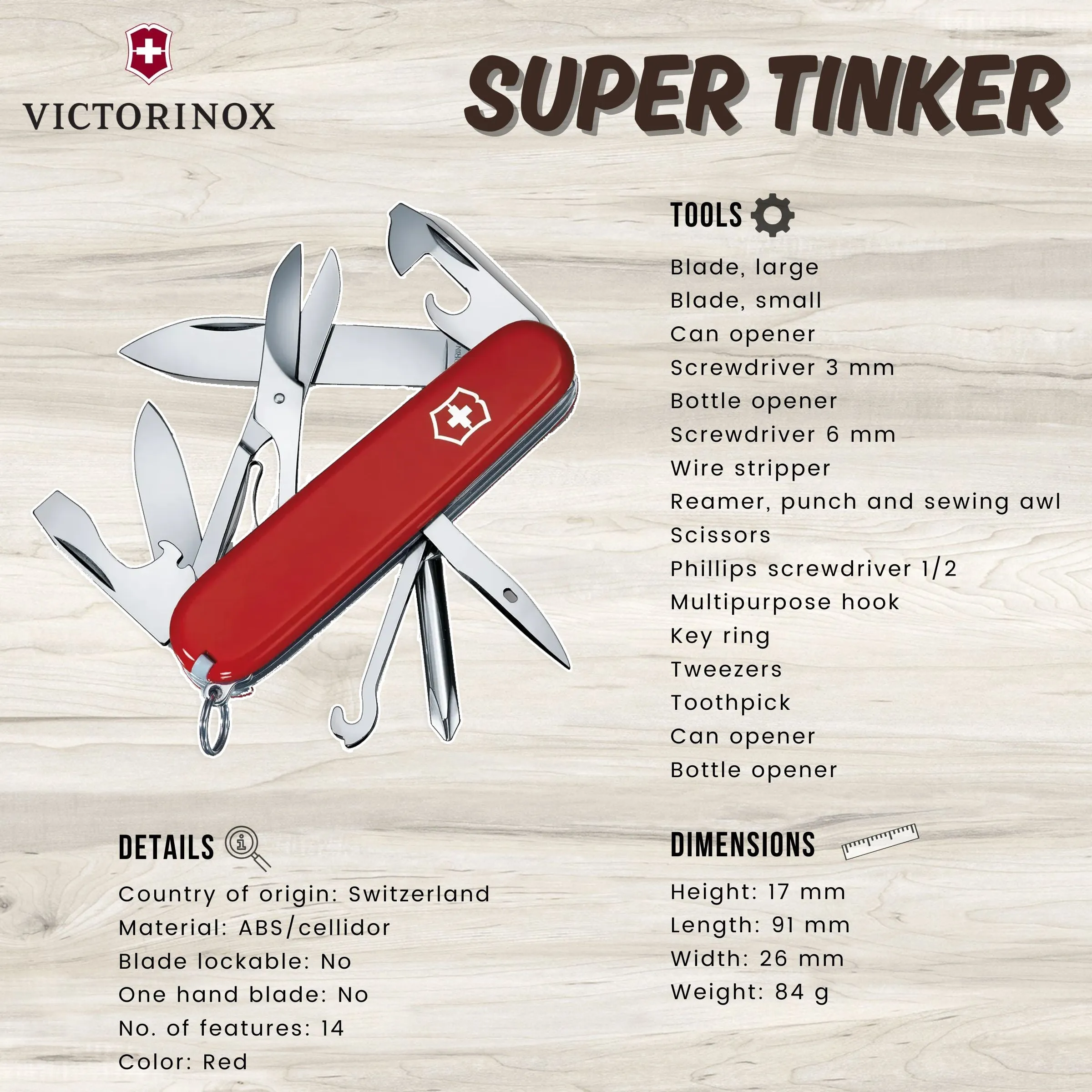 Victorinox Super Tinker | Multi-tool