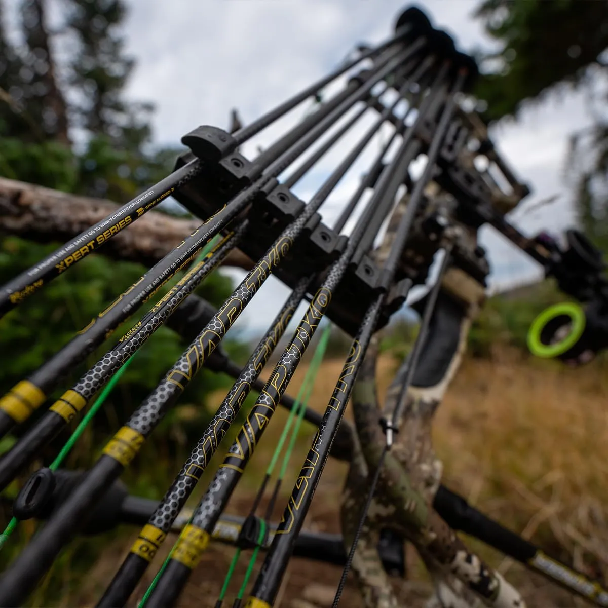 Victory Archery VAP TKO 0.166" 175/235/300/350/400/500 Spine Small Diameter Carbon Hunting Arrow Shafts 12 Pack