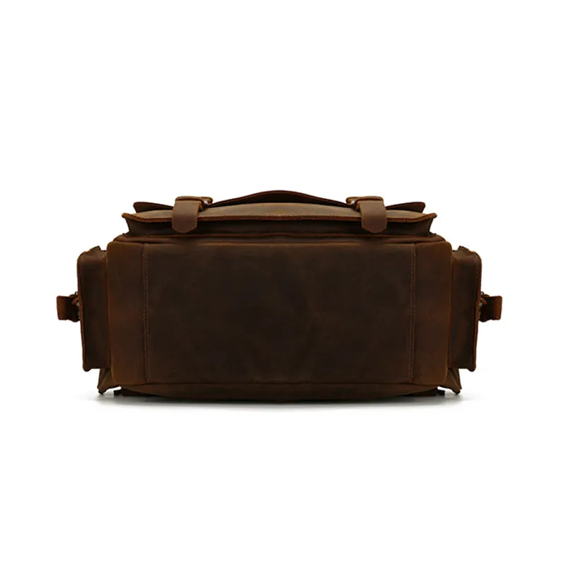 Vintage Leather Backpack - Rugged, Stylish, and Functional