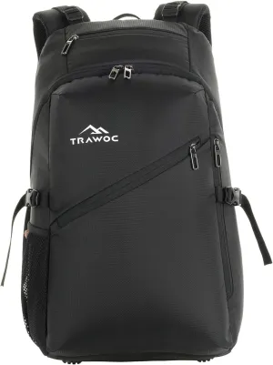 VIPER 40L Travel Backpack-Versatile 40L Bag for Men & Women,Laptop Backpack with Water-Resistant Fabric-LHK006-Black