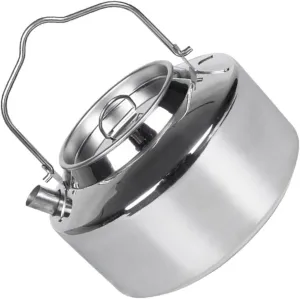 Water Kettle for Camping Outdoor Stovetop Tea Kettles Whistling Stainless Steel Easy to Carry