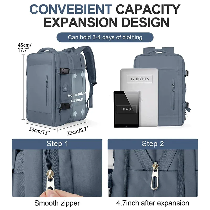 Waterproof 40l Travel Backpack
