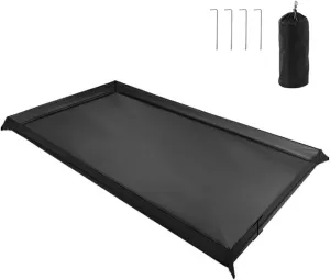 Waterproof Camping Tent Footprint Tarp, Heavy Duty Tent Floor Saver, Ground Sheet Mat For Hiking, Beach, Backpacking(200x120cm)