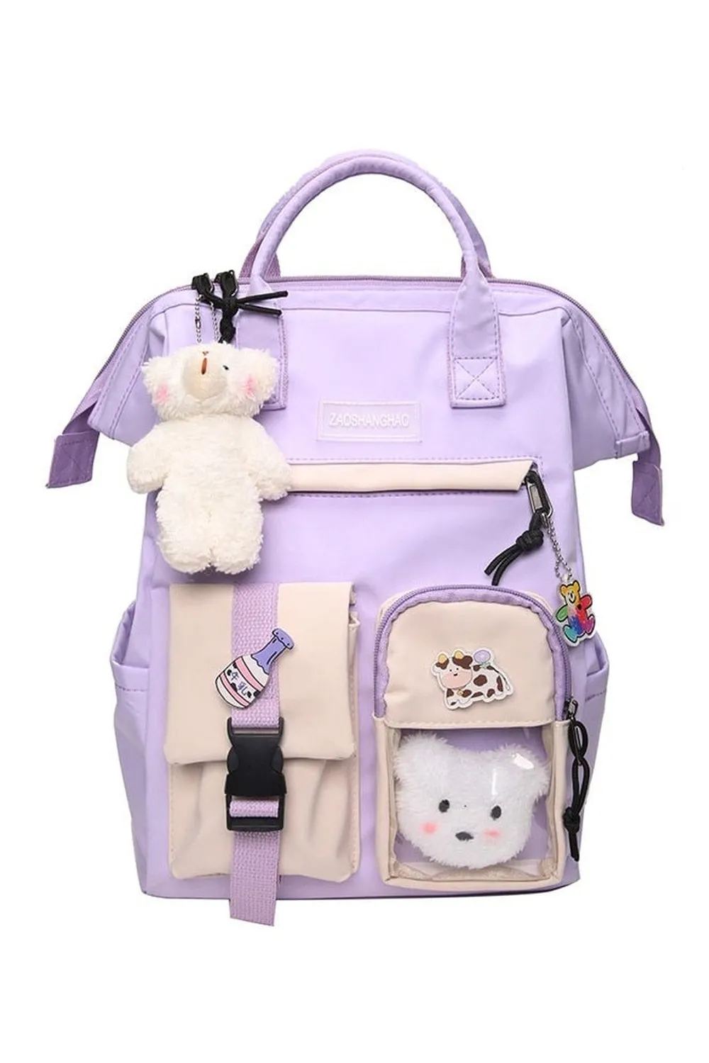 Waterproof Pastel Colors Cute Backpack