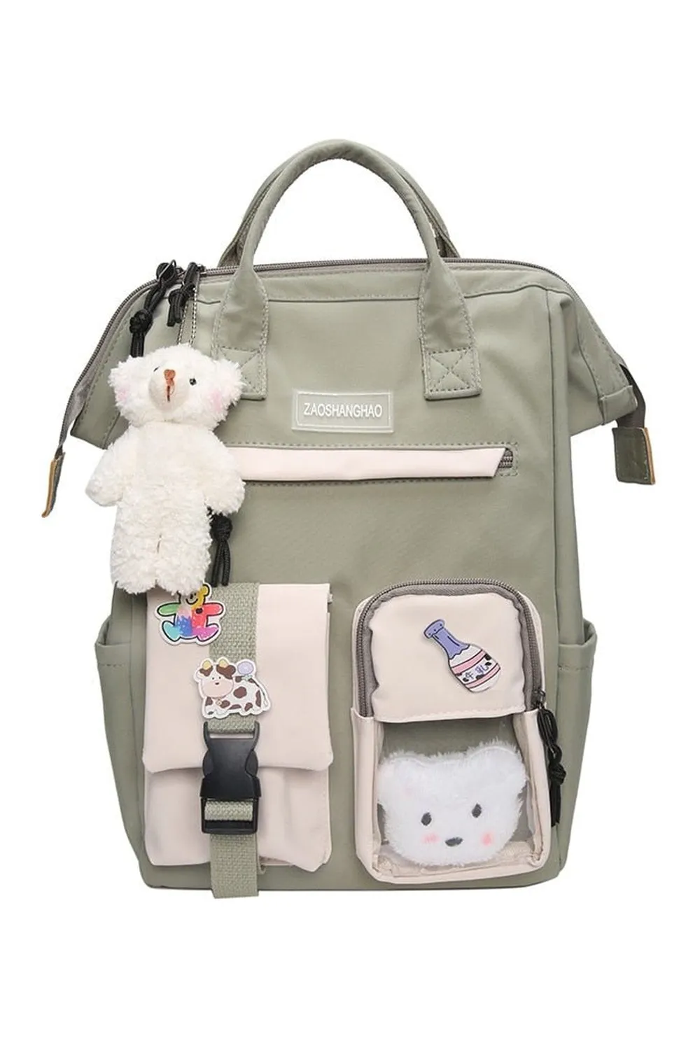 Waterproof Pastel Colors Cute Backpack