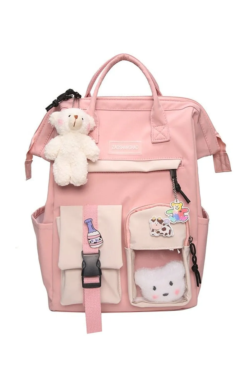 Waterproof Pastel Colors Cute Backpack