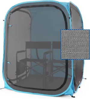 WeatherPod® The Original Shark Tank MyPod™ Mesh 1-2 Person Pop-Up Screen Pod - Keeps Out Bugs, Mosquitos, and Harmful UV Rays - UPF 50 for Maximum Protection from The Sun