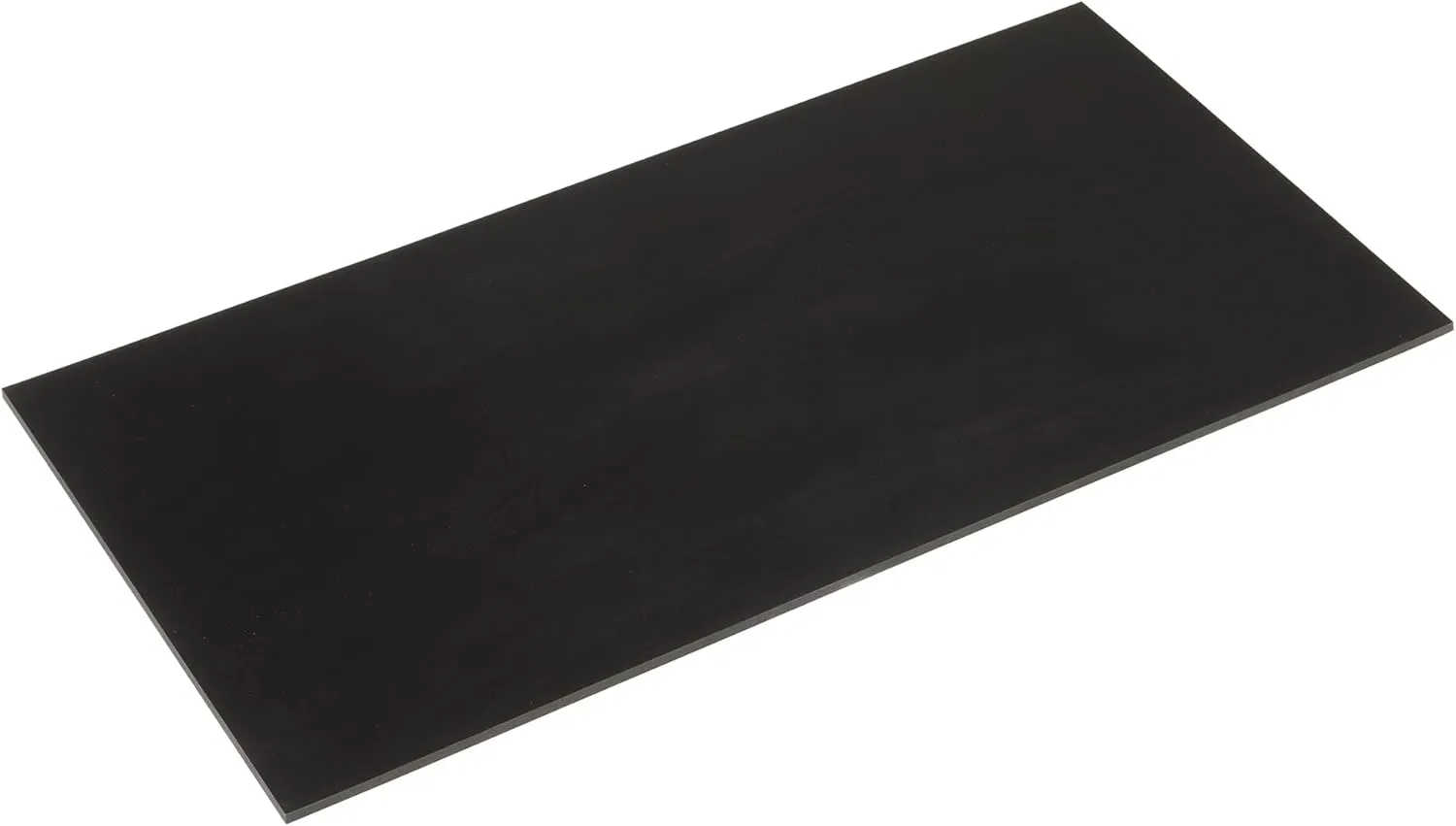Weaver Leather Supply Silent Poundo Board, Self-Repairing Protective Rubber Punch Board, Leathercraft Tool for Hammering, and More, 12” x 24”, Black