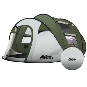 Weisshorn Instant Up Camping Tent 4-5 Person Pop up Tents Family Hiking Beach Dome-NSW_Metro