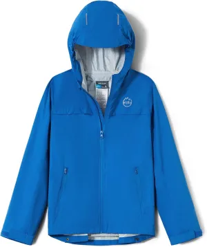 Willit Boys Rain Jackets Lightweight Waterproof Raincoats Hooded Windbreakers for Kids Cycling Outdoor