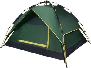 Winter Tent Dome Pop-Up Instantly Waterproof UV Protection, 3-4 Person Double-Door Camping Tent for Family, Hiking, Fishing, and Beach Trips – Quick Setup for Short Weekends