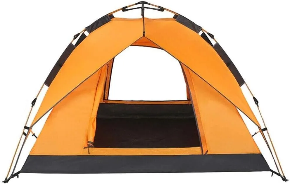 Winter Tent Dome Pop-Up Instantly Waterproof UV Protection, 3-4 Person Double-Door Camping Tent for Family, Hiking, Fishing, and Beach Trips – Quick Setup for Short Weekends