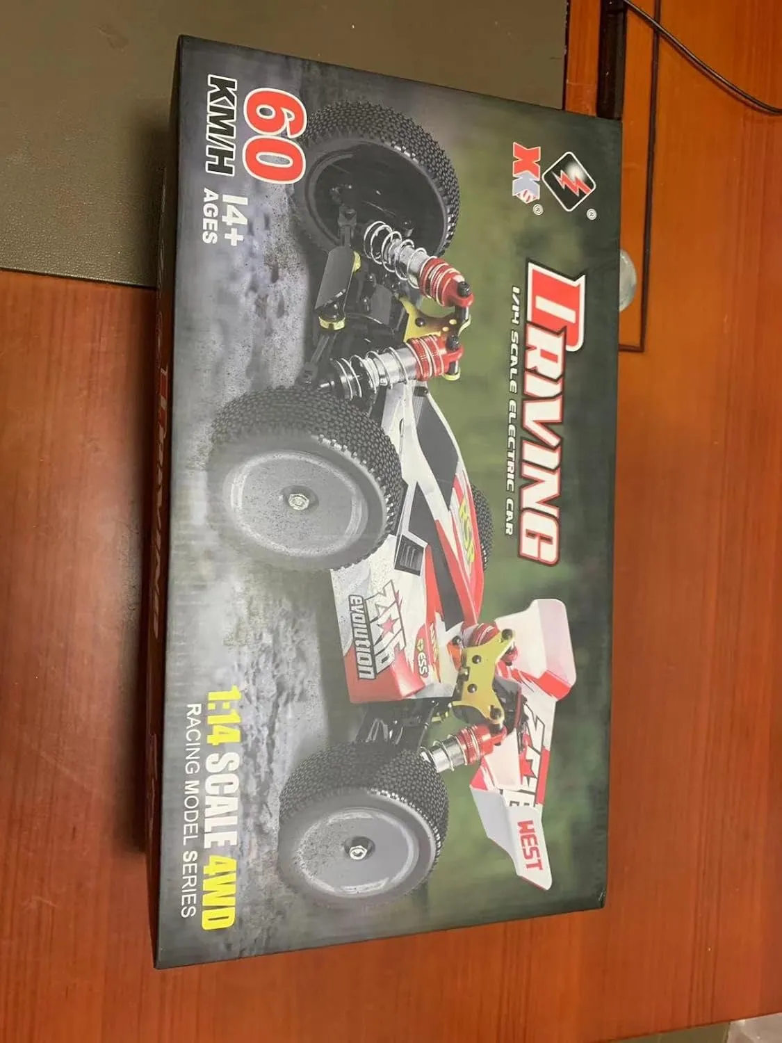 WLtoys 144001 1:14 60KM/H 2.4G RC Car 4WD Electric High Speed Off-Road Remote Control Racing Drift Toys Car 1/14 for Children (144001 1500 2200)