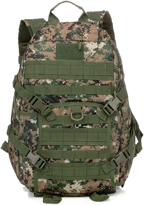 YABOO Tactical Combat Camouflage Bag Outdoor Sports Pack Hiking Rucksack Knapsack Molle 40L Backpack