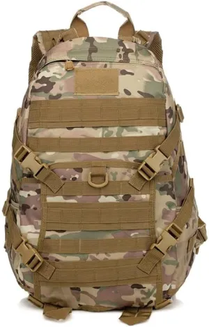 YABOO Tactical Combat Camouflage Bag Outdoor Sports Pack Hiking Rucksack Knapsack Molle 40L Backpack