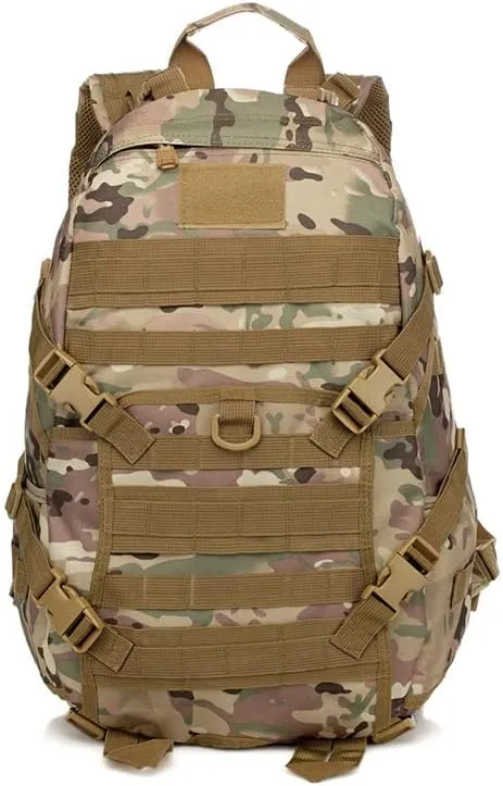 YABOO Tactical Combat Camouflage Bag Outdoor Sports Pack Hiking Rucksack Knapsack Molle 40L Backpack