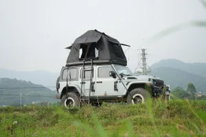 Your Camping Experience with Portable Amphibious Inflatable Tent, Quick Setup, Floating Capability, Designed for Vehicles, Black
