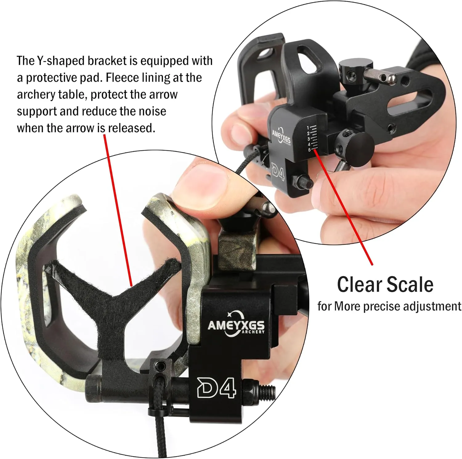 ZSHJGJR Archery Drop Fall Away Arrow Rest Micro Adjustable Right Hand for Compound Bow Hunting Shooting Accessories