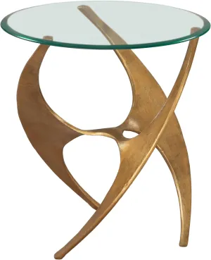 Zuo Sabel Side Table Gold